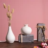 ins flower vases, small ceramic vases, white vases, handicrafts, flower arrangements, aroma diffusers, wholesale living room ceramics Specification image